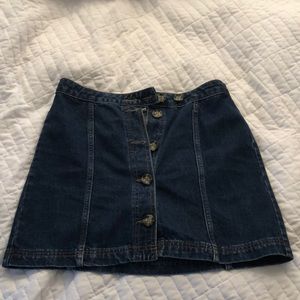 BDG Jean skirt with buttons